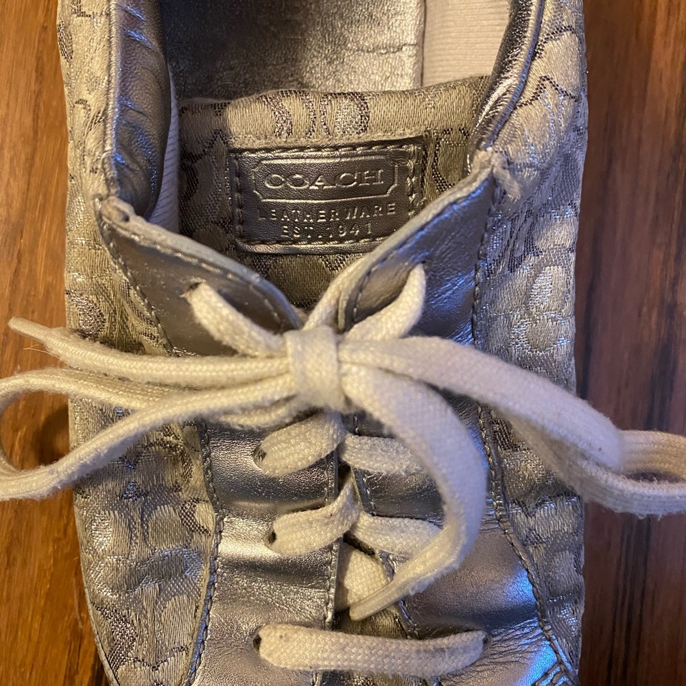Coach tennis shoes